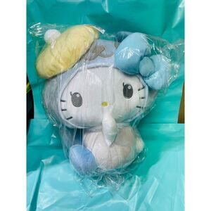 Hello Kitty Panda Flower & Ribbon Plushy